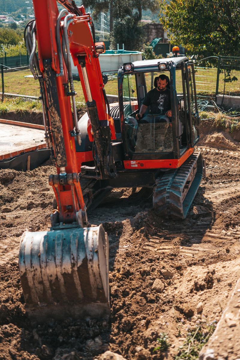 land excavation for property development
